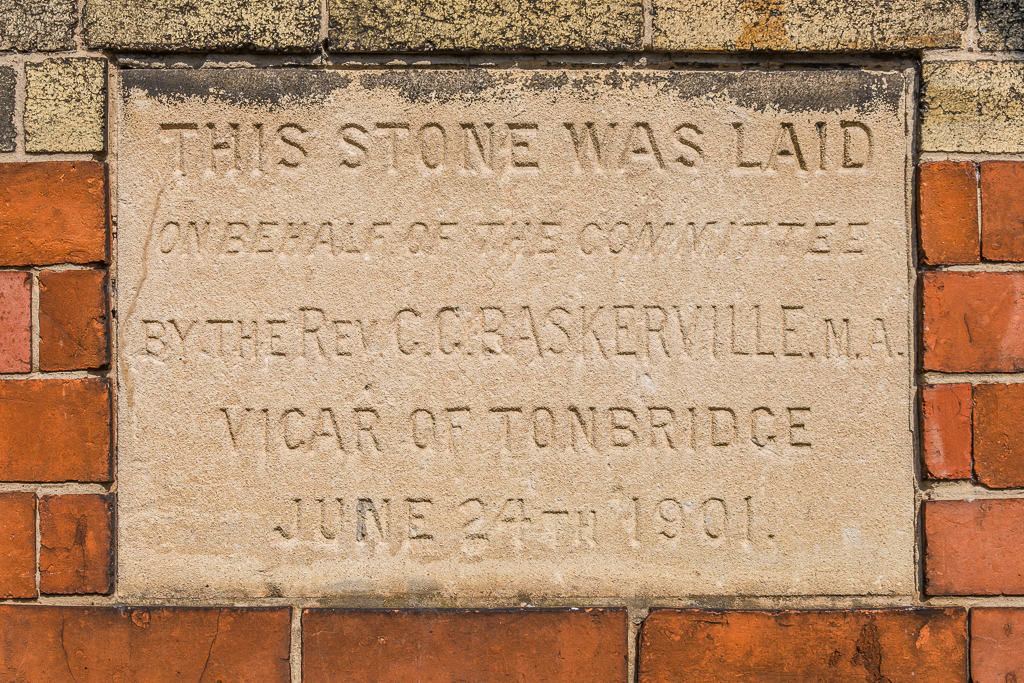 Foundation Stone Tonbridge Youth Hub Ian Capper Cc By Sa