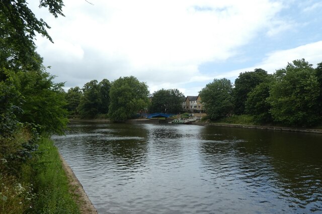 River Ouse Below The Foss Confluence Ds Pugh Geograph Britain And