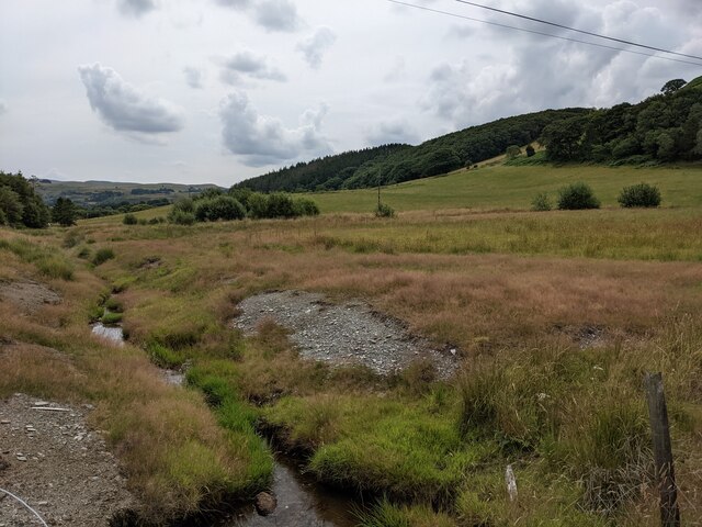 A Stream Below The Road David Medcalf Geograph Britain And Ireland