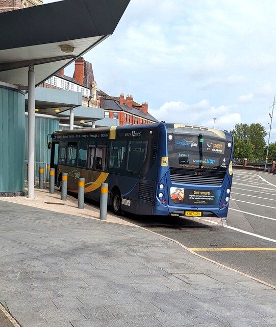 Stagecoach Gold Bus In Market Jaggery Geograph Britain