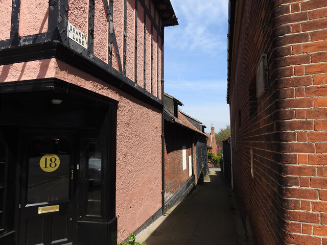 Brandy Lane Bungay Adrian S Pye Geograph Britain And Ireland