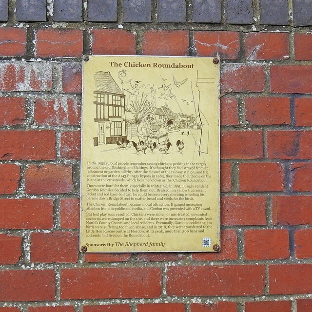 Bungay Heritage Plaque In Bridge Street Adrian S Pye Geograph