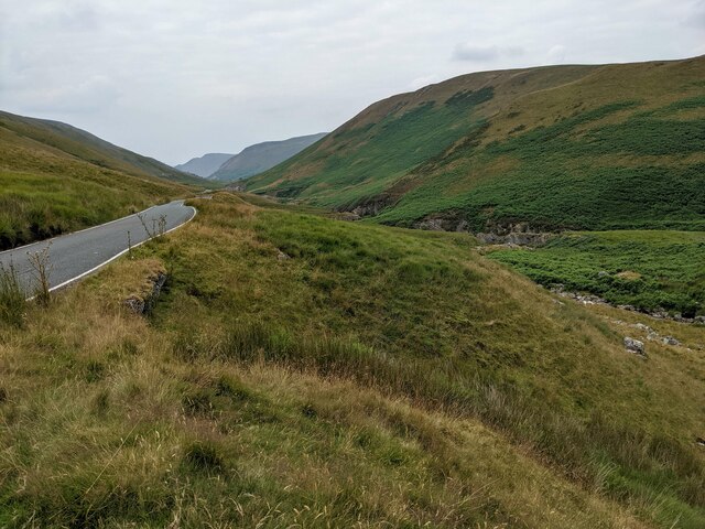 The Valley Of The Afon Ystwyth David Medcalf Geograph Britain And