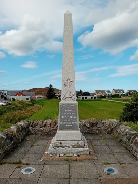 Bettyhill War Memorial David Bremner Cc By Sa Geograph Britain