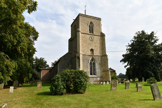 Tittleshall St Mary S Church North Michael Garlick Geograph