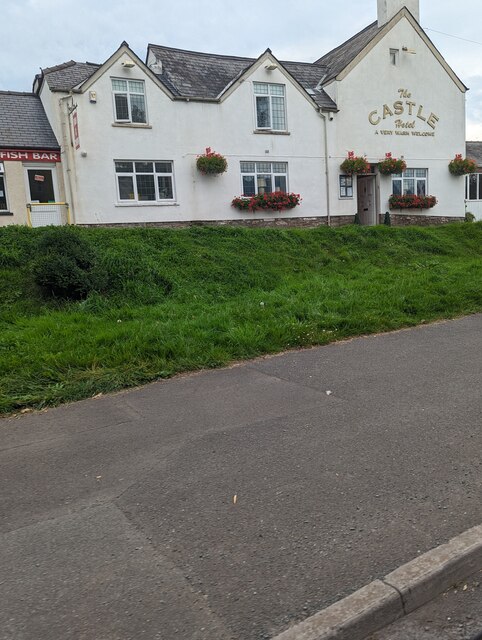 Castle Hotel Talgarth Powys Jaggery Geograph Britain And Ireland