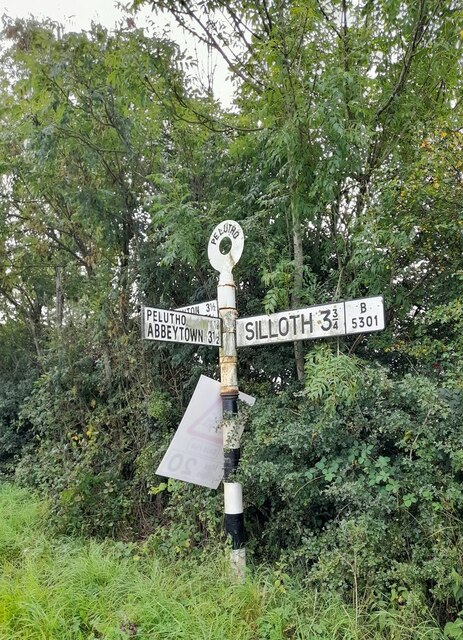 Direction Sign Signpost On The B B Todd Cc By Sa