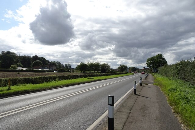 Cycle Path Along The A64 DS Pugh Geograph Britain And Ireland