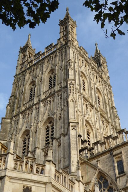 The Tower Of Gloucester Cathedral Philip Halling Geograph Britain