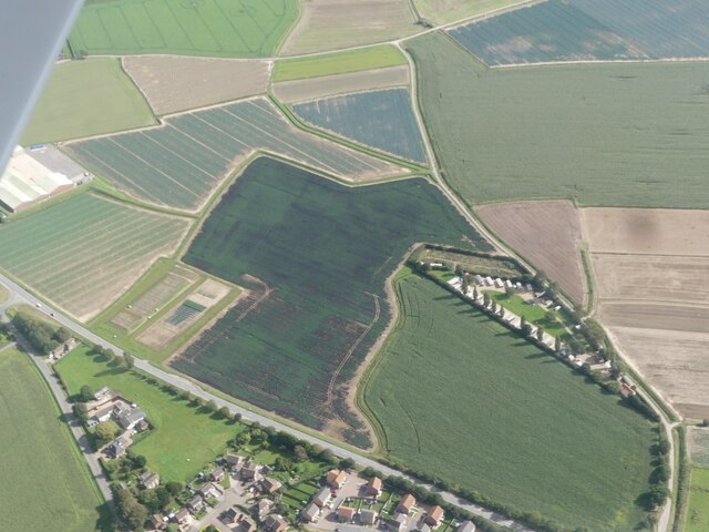 Old Leake Aerial Simon Tomson Geograph Britain And Ireland