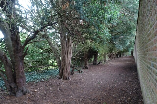 Wall Near Heslington Hall Lawns Ds Pugh Cc By Sa Geograph