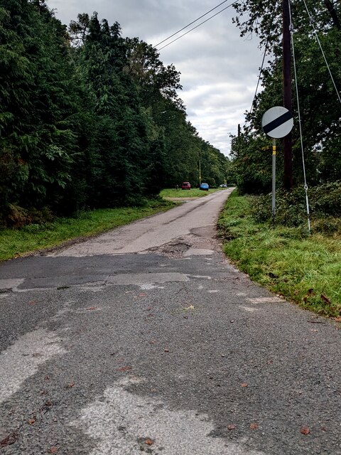 St Swithins Road Viney Hill Jaggery Geograph Britain And Ireland