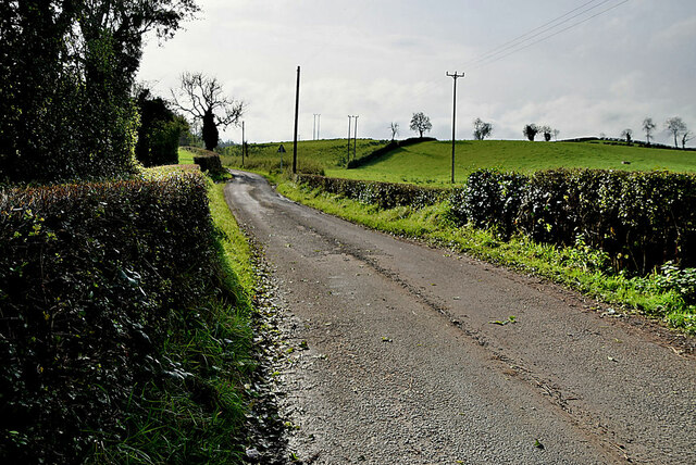 Drumragh Road Drumragh Mccausland Kenneth Allen Geograph Ireland