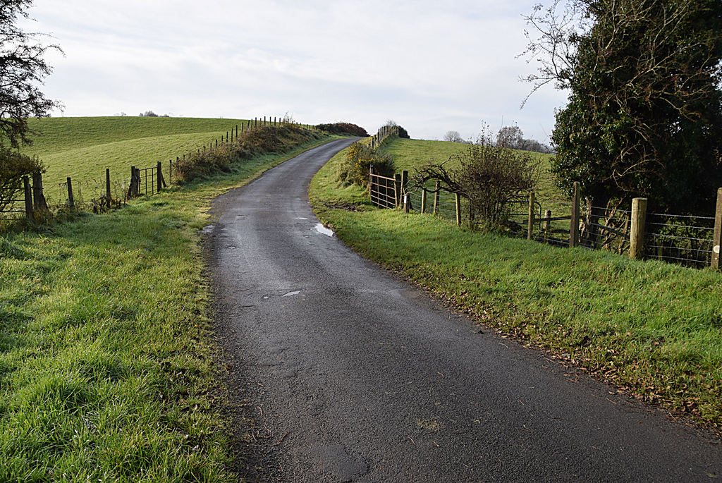 Bend Along Tattynagole Road Kenneth Allen Geograph Britain And Ireland