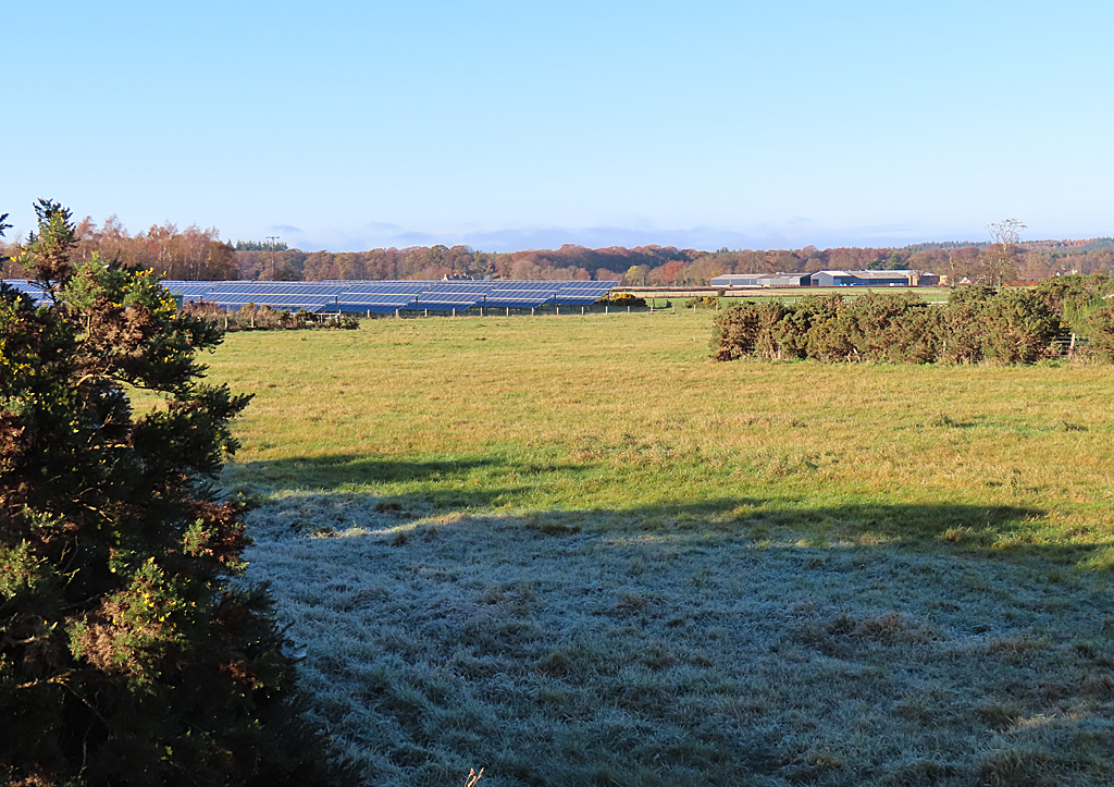 Solar Farm At Dipple Anne Burgess Geograph Britain And Ireland