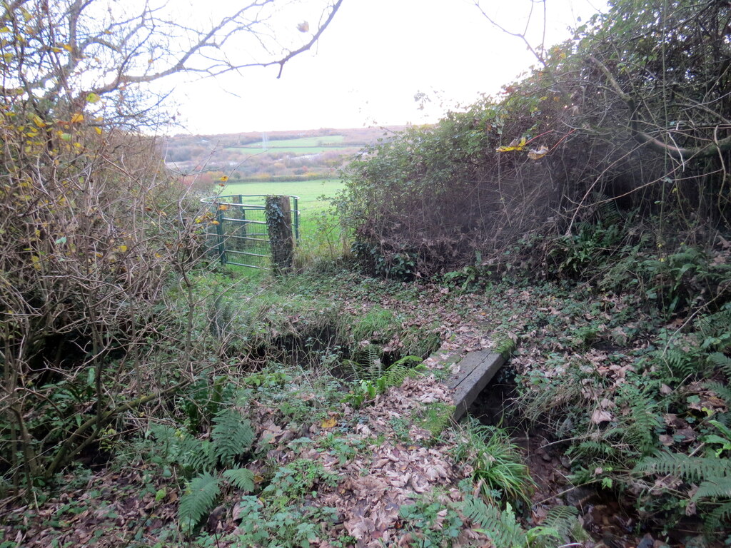 Gât fochyn a phompren bach Kissing Alan Richards Geograph