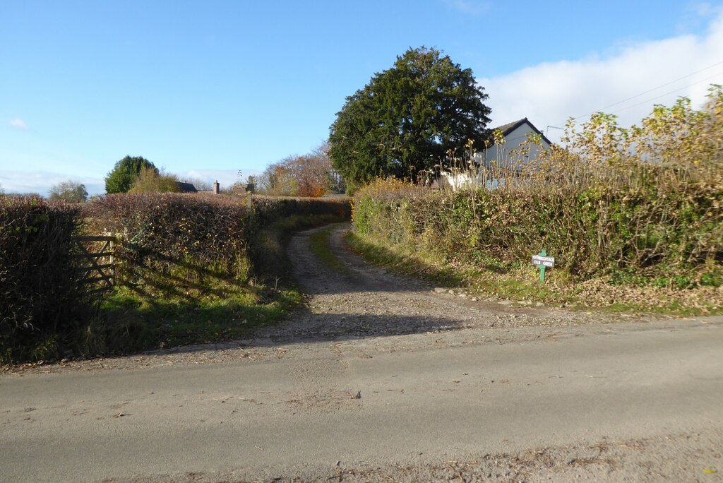 Track And Footpath Philip Halling Cc By Sa Geograph Britain