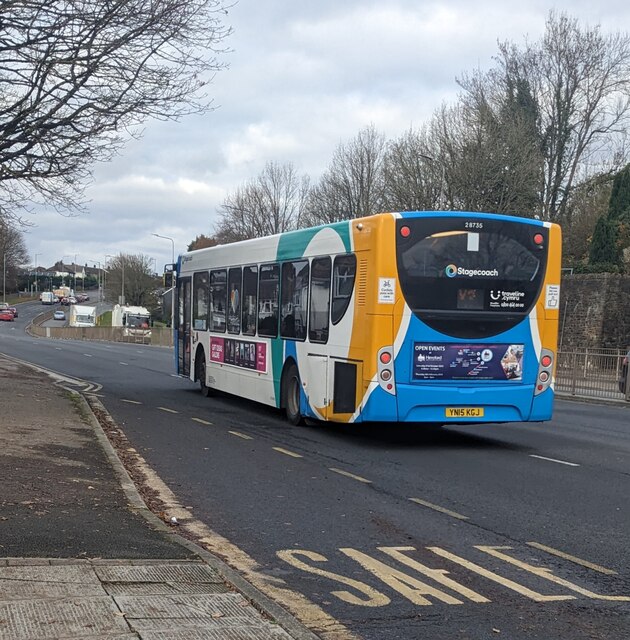 X3 Bus Northbound Malpas Road Newport Jaggery Cc By Sa 2 0