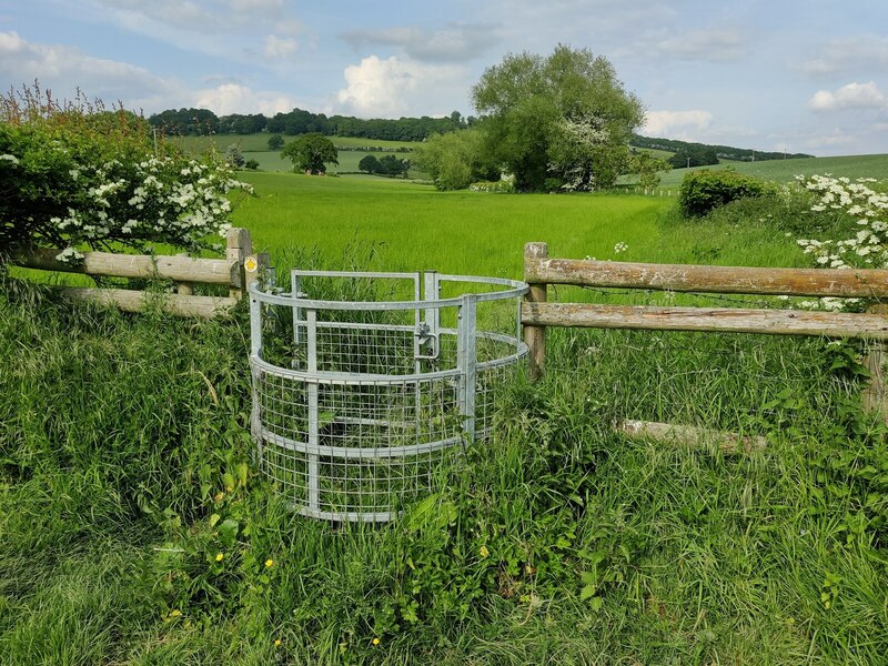 Kissing Gate And Path Near Craven Arms Mat Fascione Cc By Sa