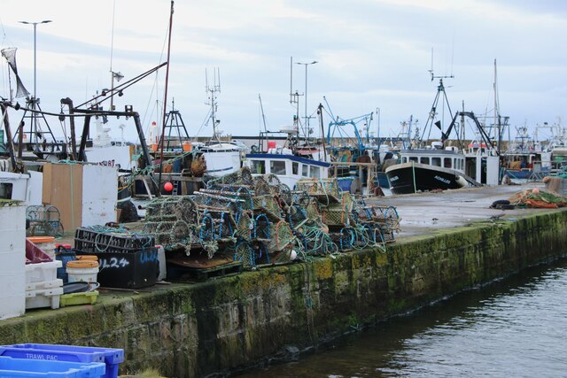 Creels Burghead Harbour Richard Sutcliffe Cc By Sa 2 0 Geograph