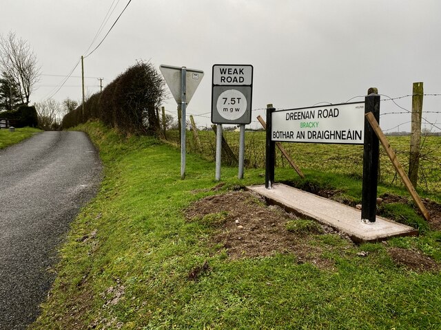 Dreenan Road Bracky Kenneth Allen Cc By Sa 2 0 Geograph Britain