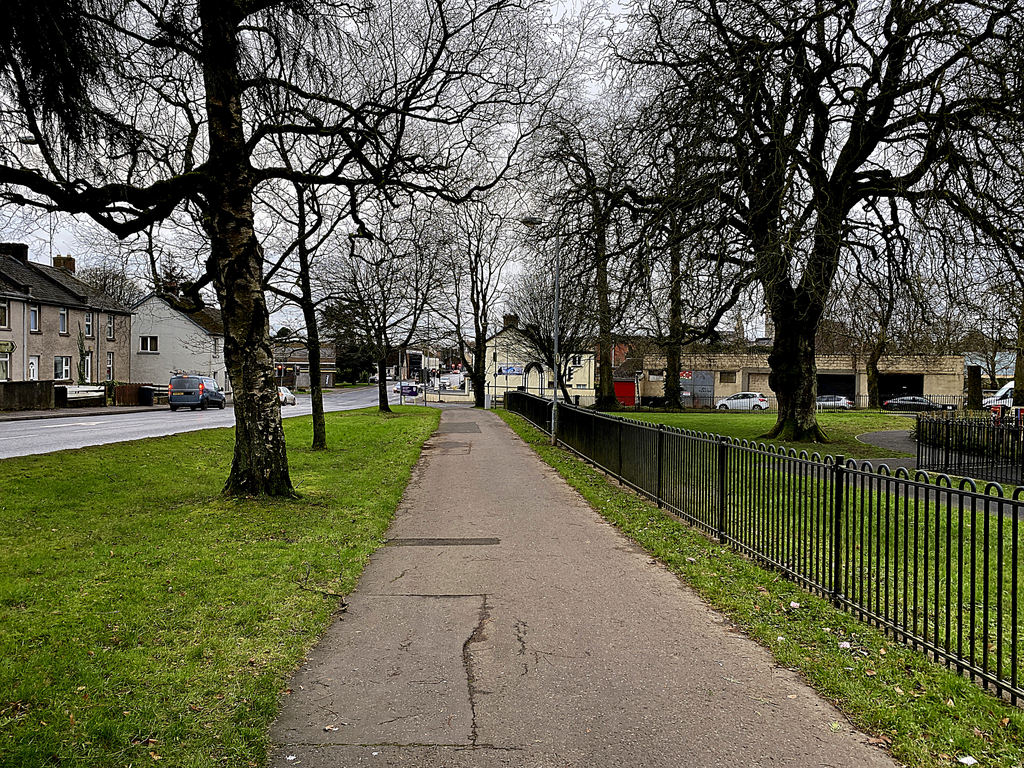 Footpath Along Mountjoy Road Omagh Kenneth Allen Cc By Sa 2 0