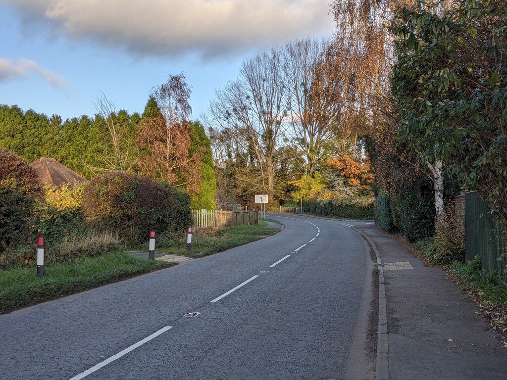 The B Road Martley Fabian Musto Cc By Sa Geograph