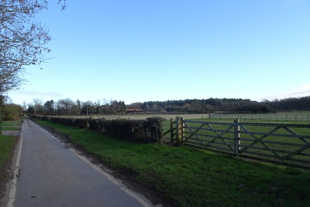 Gates Along Intake Lane Ds Pugh Geograph Britain And Ireland