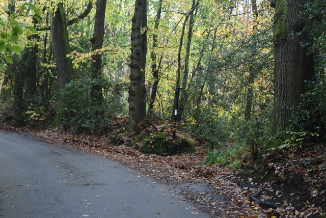 Footpath Off Church Rd N Chadwick Cc By Sa Geograph Britain