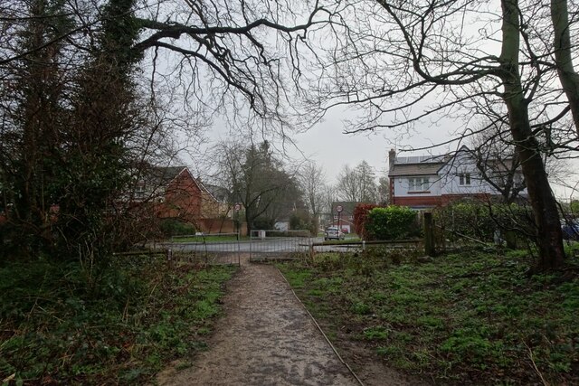 Path To Windmill Lane Ds Pugh Geograph Britain And Ireland