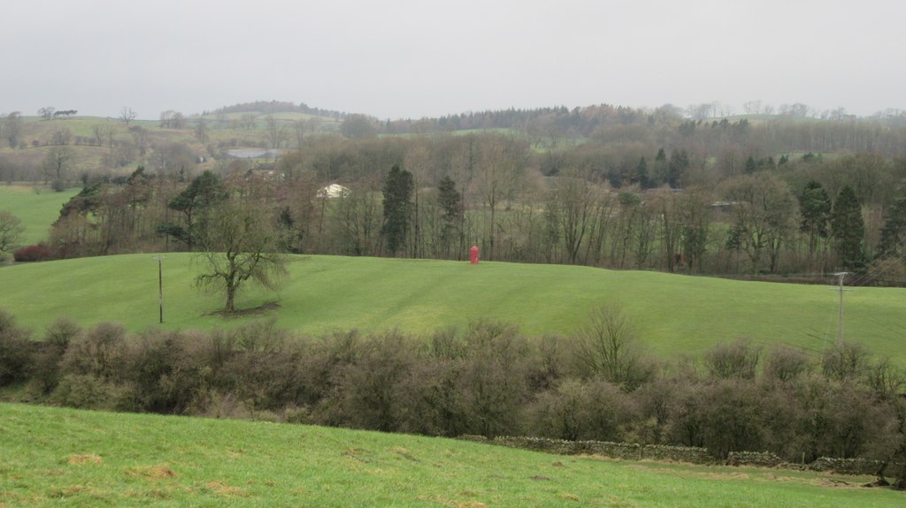 Red Phone Box In The Middle Of A Field Rob Bainbridge Cc By Sa