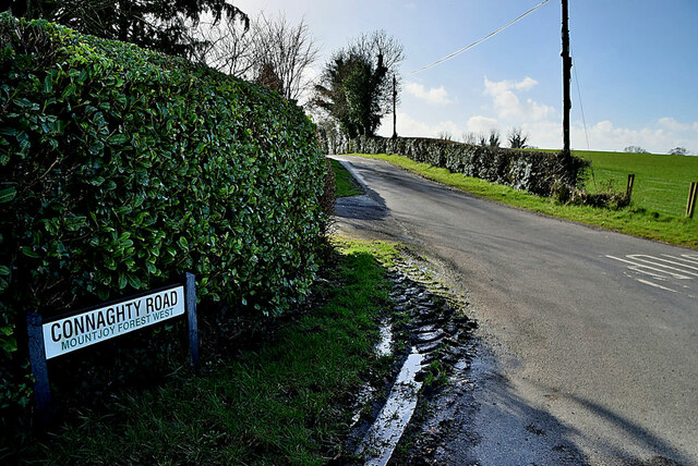 Connaghty Road Mountjoy Forest West Kenneth Allen Cc By Sa 2 0