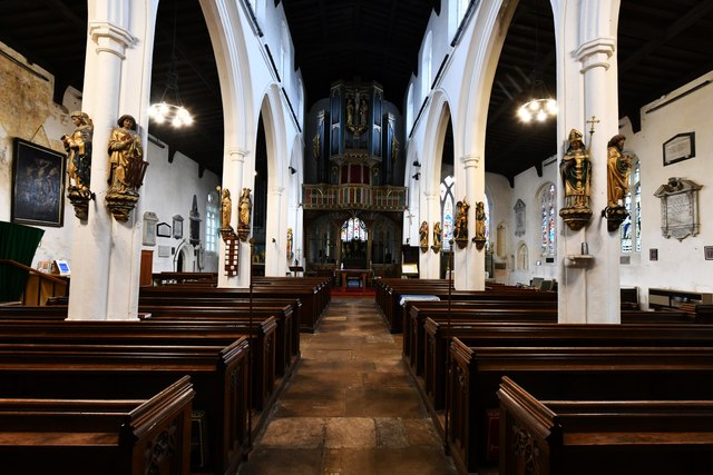 St Ives All Saints Church The Nave Michael Garlick Cc By Sa 2 0