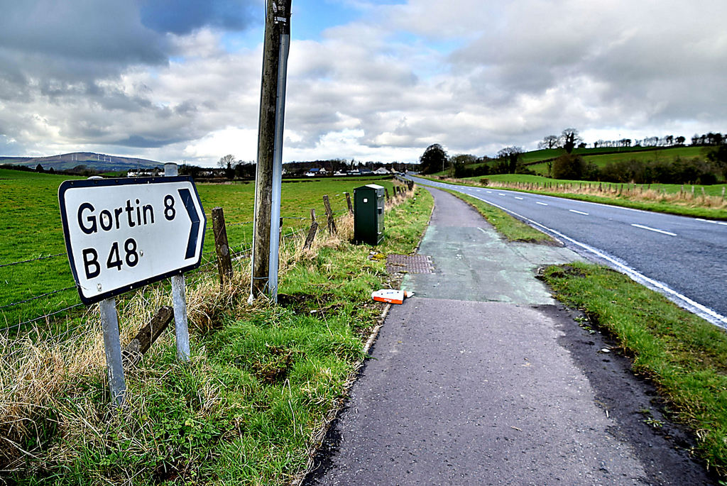 Gortin Road Mountjoy Forest East Kenneth Allen Cc By Sa