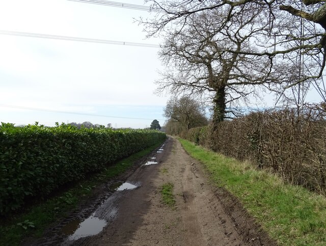 Track Footpath Towards Warren Farm JThomas Cc By Sa 2 0