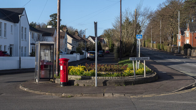 Telephone Call Box And Postbox Rossographer Geograph Ireland