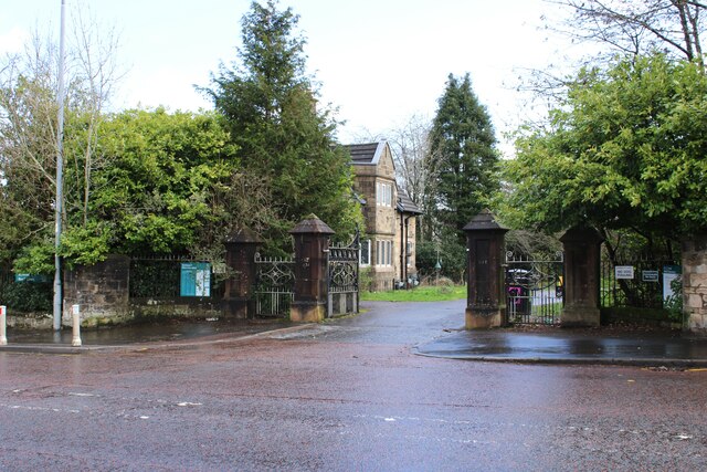 Entrance To Eastwood New Cemetery Richard Sutcliffe Geograph