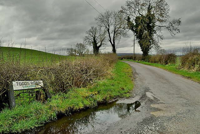 Todds Road Lisnagirr Kenneth Allen Geograph Ireland