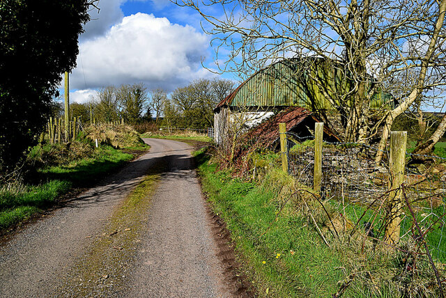 Farm Buildings Along Glennan Road Kenneth Allen Cc By Sa