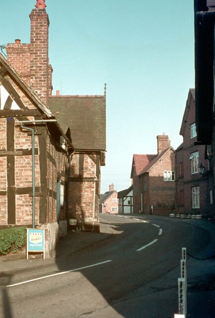 Church Street Great Budworth Looking Martin Tester Cc By Sa