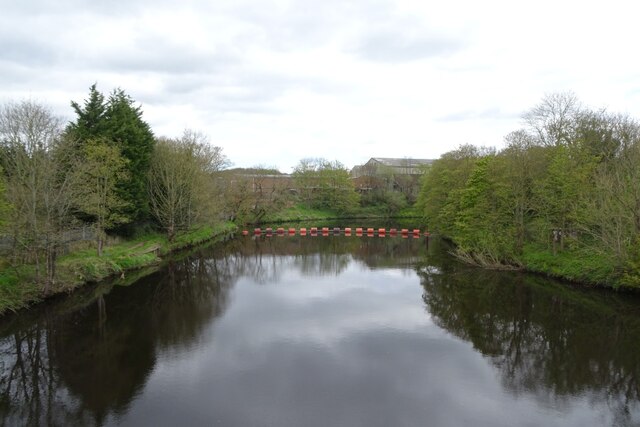 River Calder From Battyeford Hauling Ds Pugh Geograph Britain