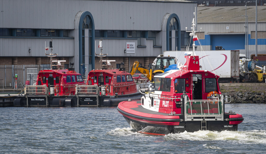 Pilot Boat Hibernia At Belfast Rossographer Geograph Britain And