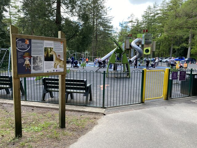 Playground Gortin Glens Forest Park Kenneth Allen Cc By Sa