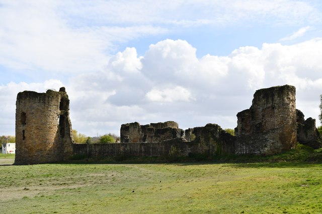 Flint Castle North And East Towers Michael Garlick Geograph