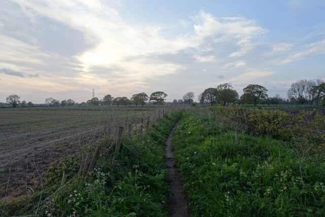 Path Towards Carrbank Lane DS Pugh Geograph Britain And Ireland