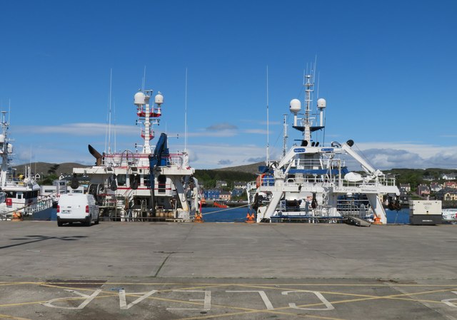 Dockside On Dinish Island Gordon Hatton Geograph Ireland