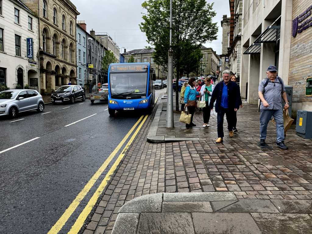 Tamlaght Road Bus Omagh Kenneth Allen Geograph Ireland