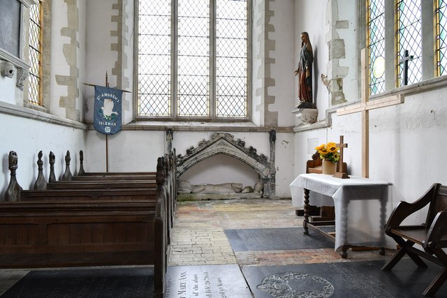 Isleham St Andrew S Church Effigy Of Michael Garlick Cc By Sa