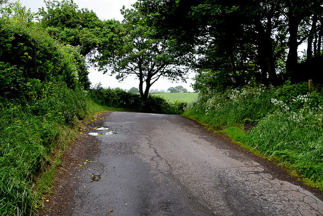 Sharp Bend Along Blackfort Avenue Kenneth Allen Geograph Ireland