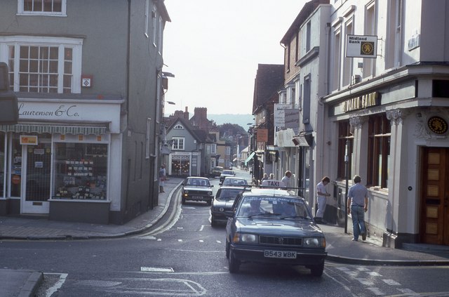 West Street Dorking In 1985 Peter Shimmon Cc By Sa 2 0 Geograph